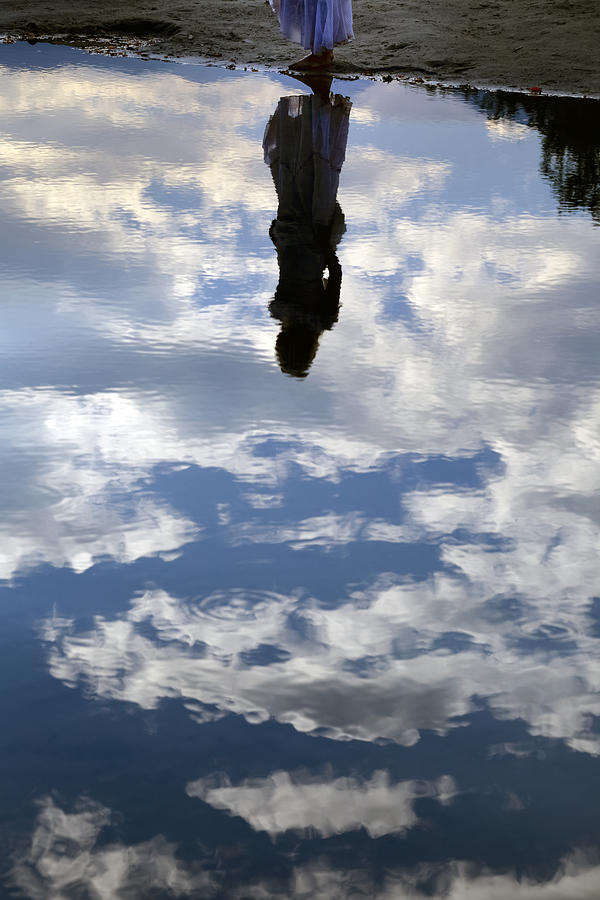 Woman Photograph - Girl And The Sky by Joana Kruse