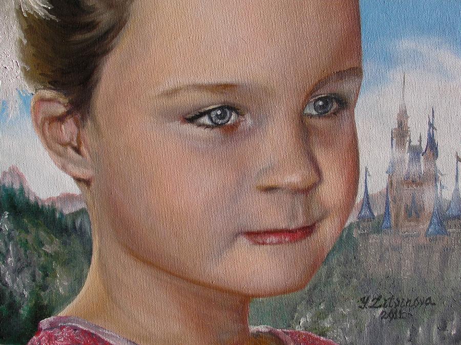 Castle Painting - Girls dreams by Yulia Litvinova