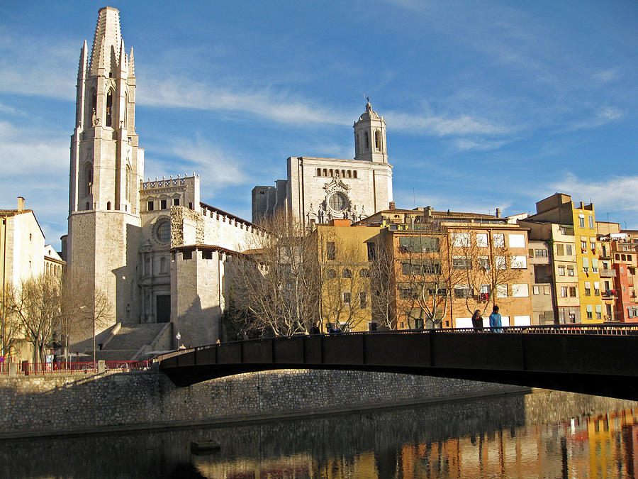 Girona Cathedral Photograph by Rod Jones