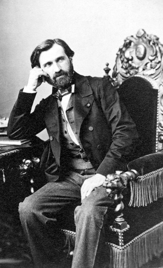 Giuseppe Verdi (1813-1901) Photograph by Granger
