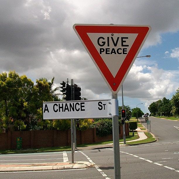 Ic Photograph - Give Peace A Chance by Cameron Bentley