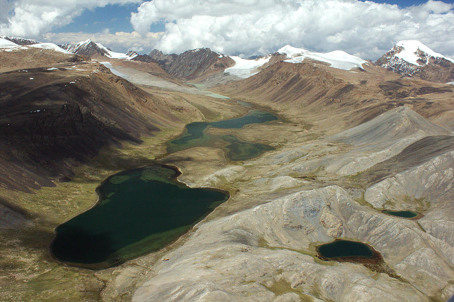 Glacial lakes in Kyrgyz Tien-Shan Photograph by Michal Cerny