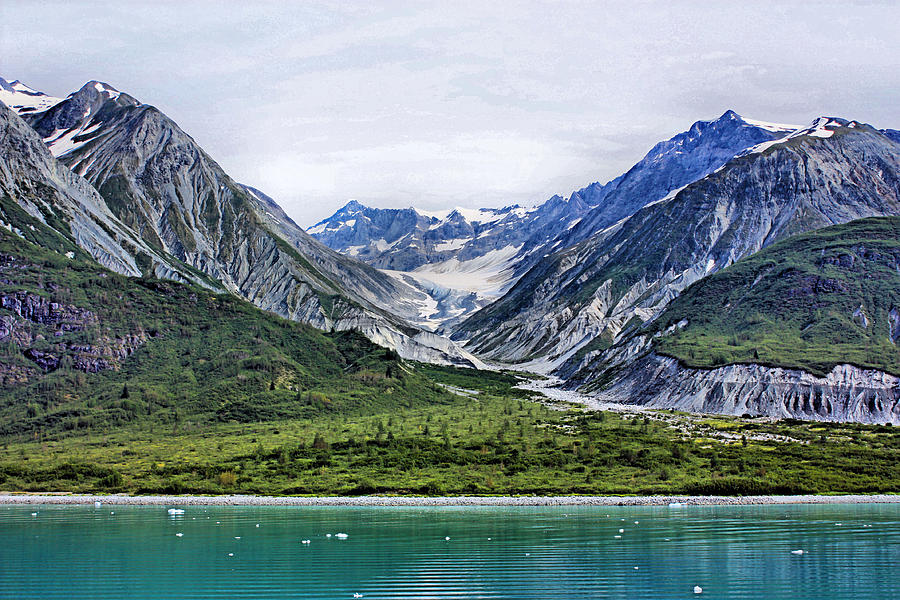 Mountain Photograph - Glacier Bay Beautiful by Kristin Elmquist