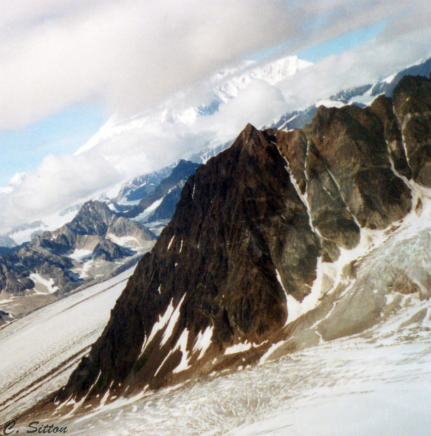 Glacier Flight 2 Photograph by C Sitton
