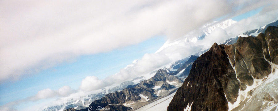 Glacier Flight Photograph by C Sitton