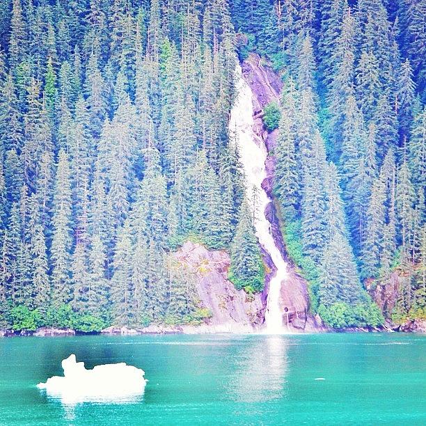 Nature Photograph - Glacier Melting, Makes Beautiful by Jessica Daubenmire