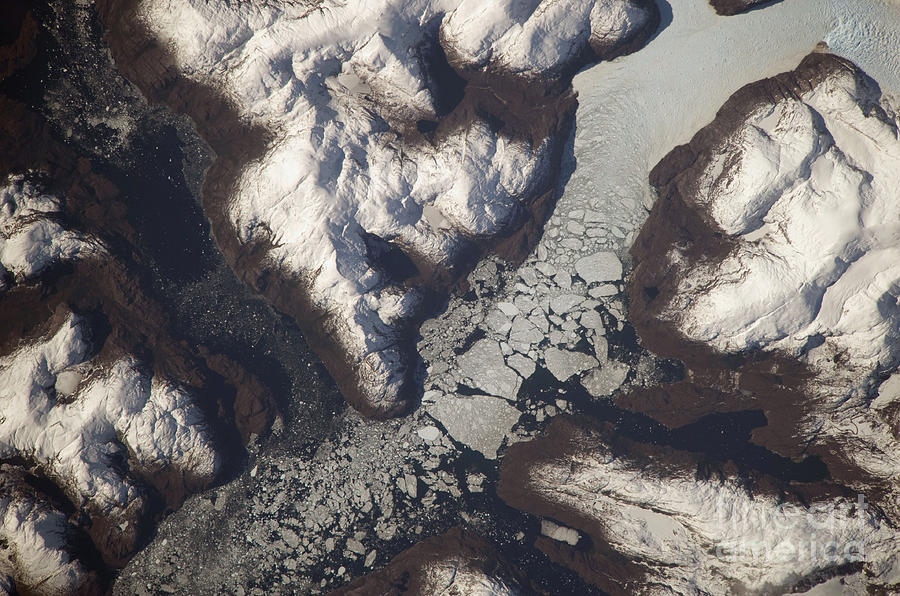 Glacier Outlet, Southern Patagonian Ice Photograph by NASA/Science Source