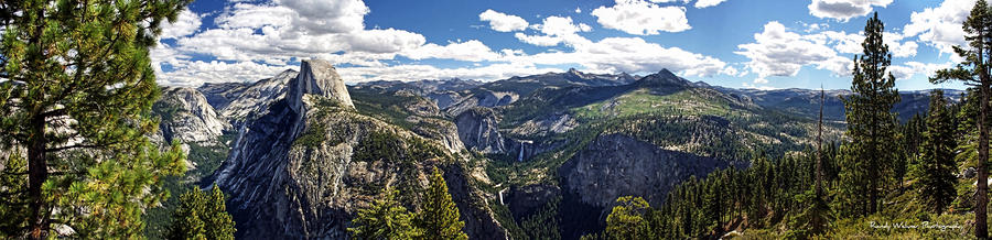 Glacier Point Panorama Photograph by Randy Wehner