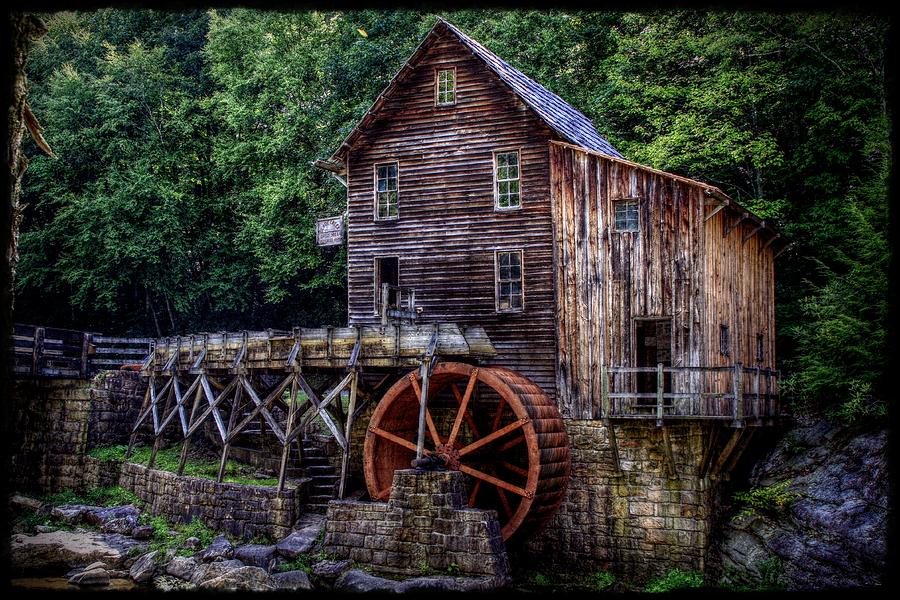 Grist Mill Photograph - Glade Creek Grist Mill by Christine Annas