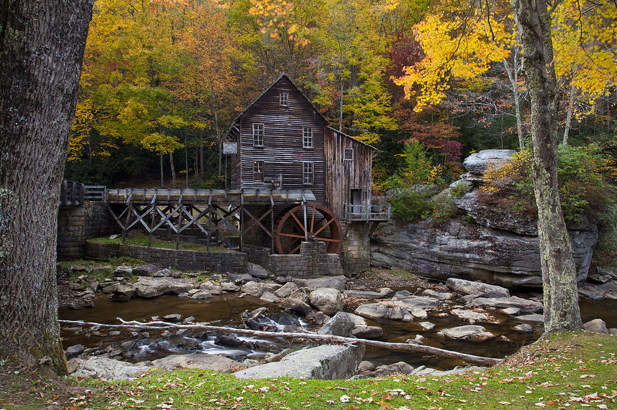 Glade Creek Grist Mill II Photograph by Amy Jackson