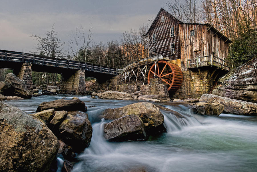 Glade Creek Grist Mill  Photograph by Wade Aiken