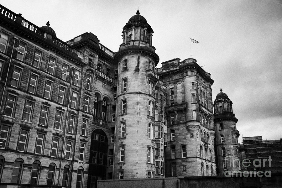 Landmark Photograph - Glasgow Royal Infirmary NHS teaching hospital Scotland UK by Joe Fox