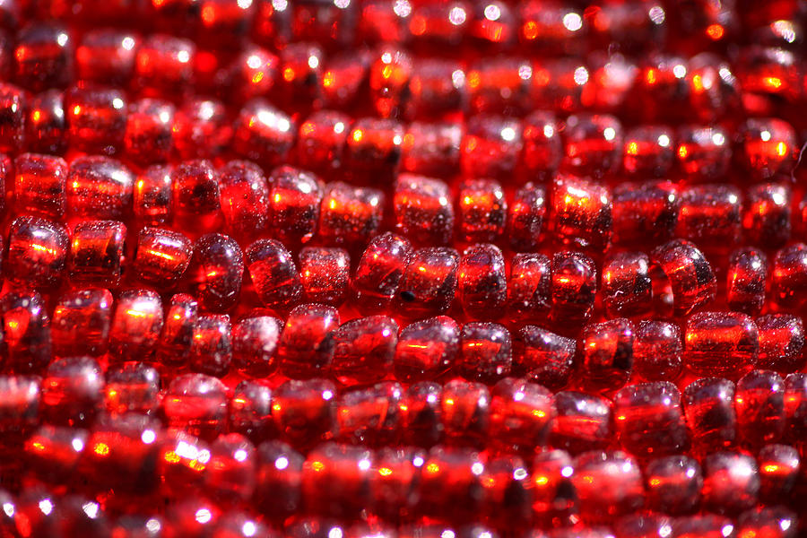 Glass Beads Photograph by David Foster