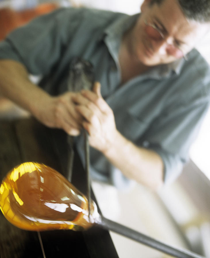 Tool Photograph - Glass Blower by Gavin Kingcome