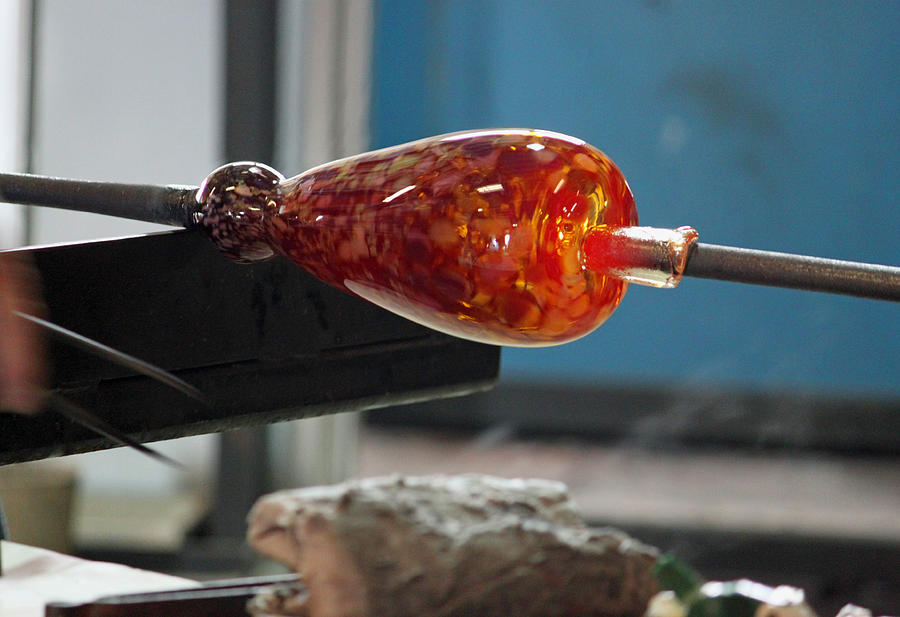 Glass Blowing IV Photograph by Suzanne Gaff