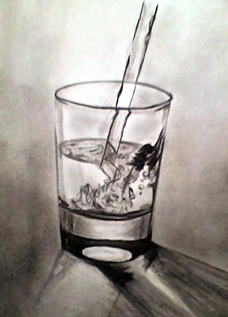 Glass Drawing by Discoversoon Discoversoon - Pixels