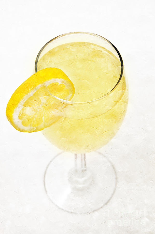 Glass of Lemonade Photograph by Andee Design