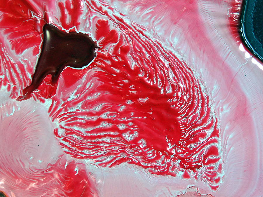Luscious Painting - Glass Painting 24 detail 2  by Patrick Morgan