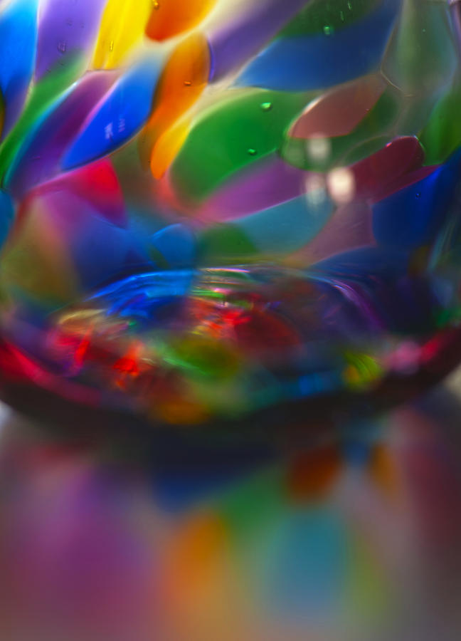 Glass Rainbow I Photograph by Stephen Anderson
