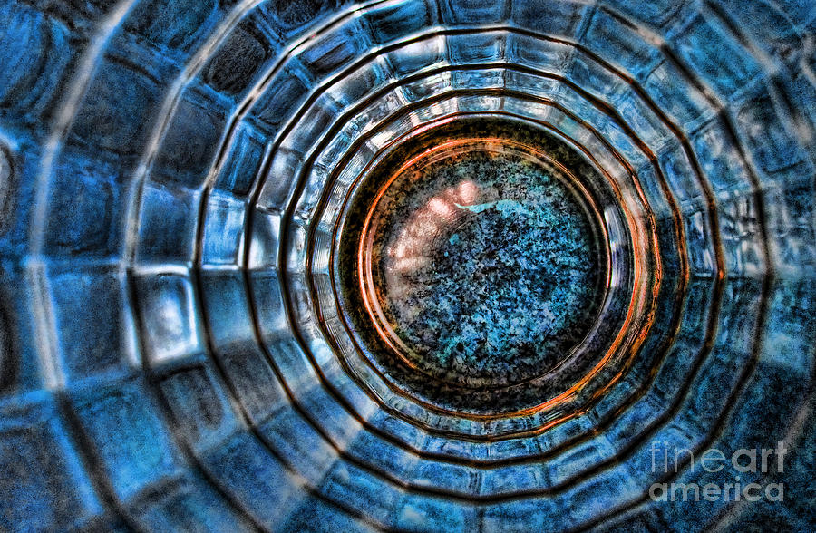 Glass Series 3 - The Time Tunnel Photograph by Nora Martinez