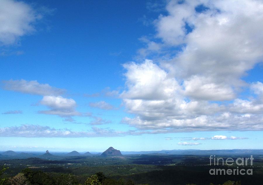 Glasshouse Mountains Photograph by Therese Alcorn