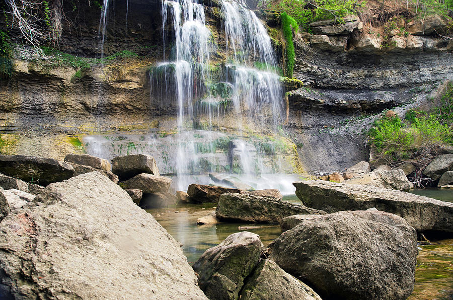 Glen Rock Falls Photograph by Cheryl Cencich - Fine Art America