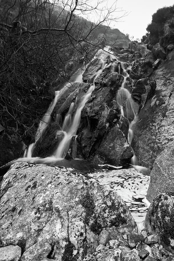 Glencree waterfall Photograph by Celine Pollard
