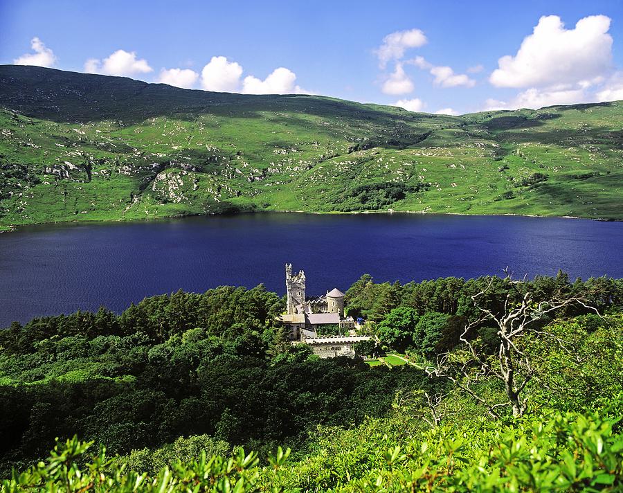 Glenveagh Castle, Lough Veagh Photograph by The Irish Image Collection 