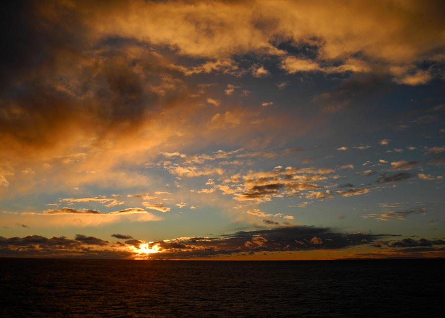 Glorious Sunrise on the Indian Ocean Photograph by Kirsten Giving