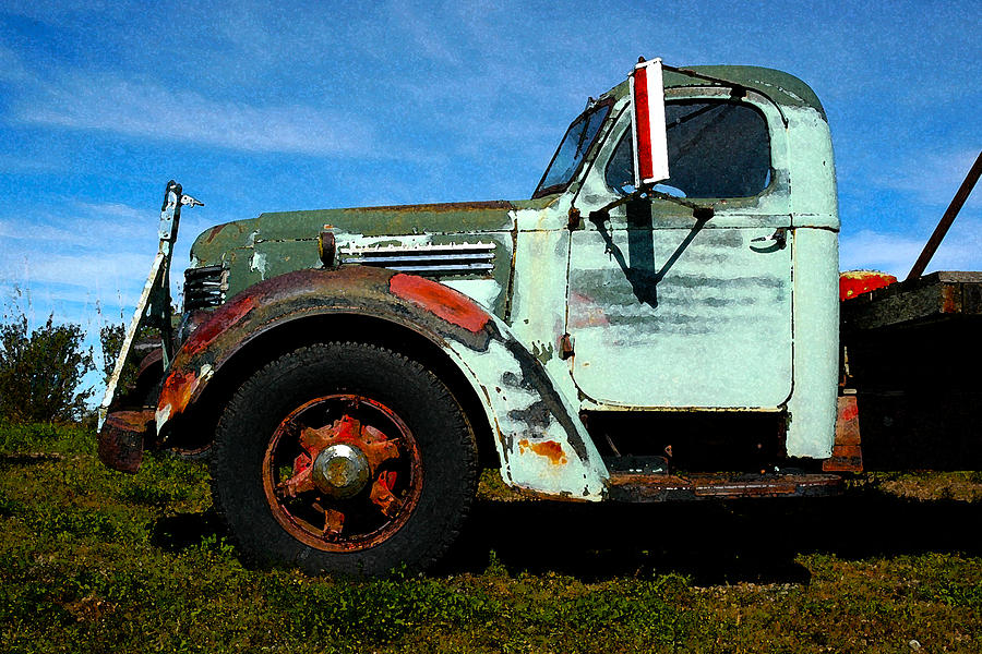 Vintage Truck Photograph by Angelito De Jesus