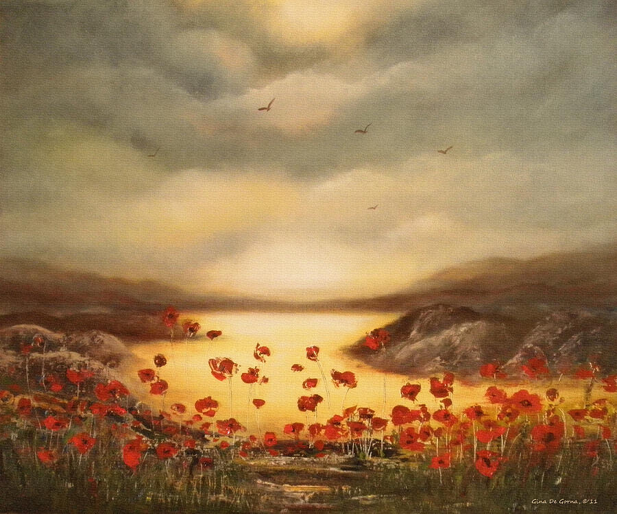 Glory Painting by Gina De Gorna