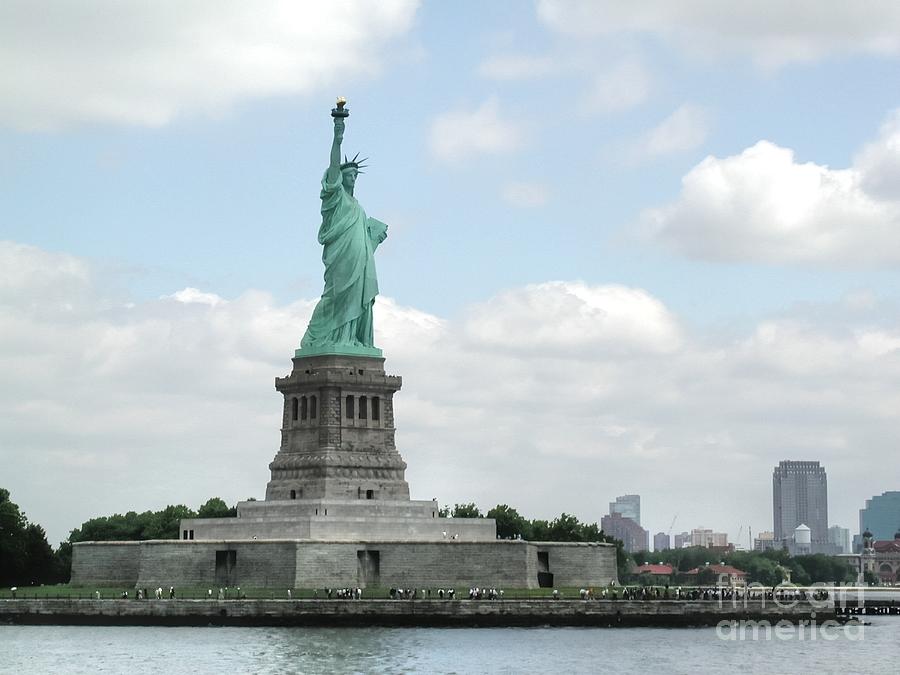 Glory to Lady Liberty Photograph by Tap On Photo