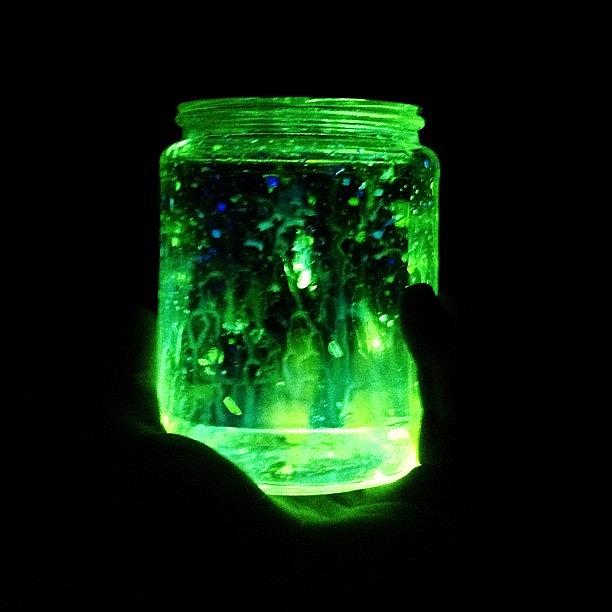 Glow Stick Jars // Photograph by Morgan Judge