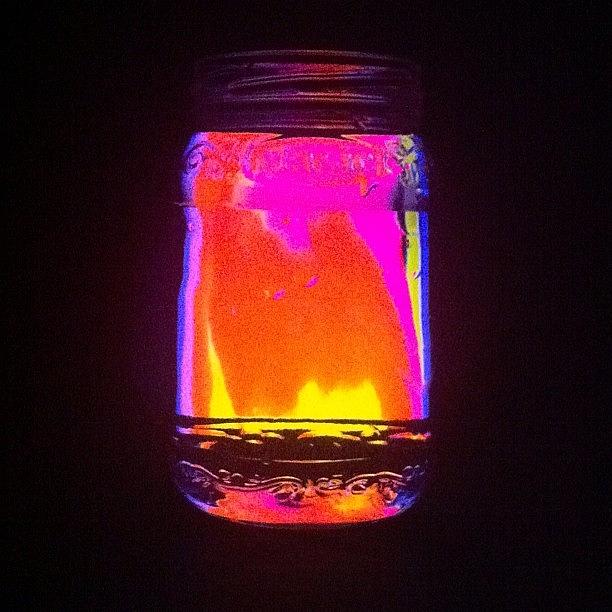 Jar Photograph - Glowing Jar by Cassie OToole