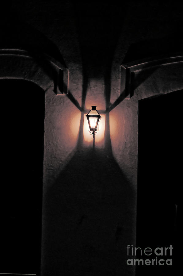 Glowing Lamp Photograph by Frances Ann Hattier