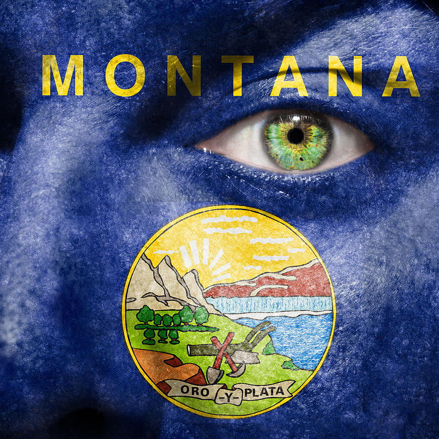 Go Montana  Photograph by Semmick Photo
