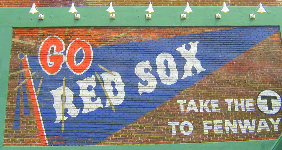 Boston Photograph - Go Sox by Bruce Carpenter