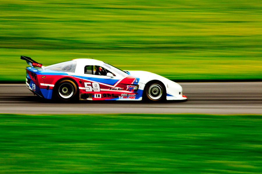 Sports Photograph - Go Speed Racer Go by Karol Livote