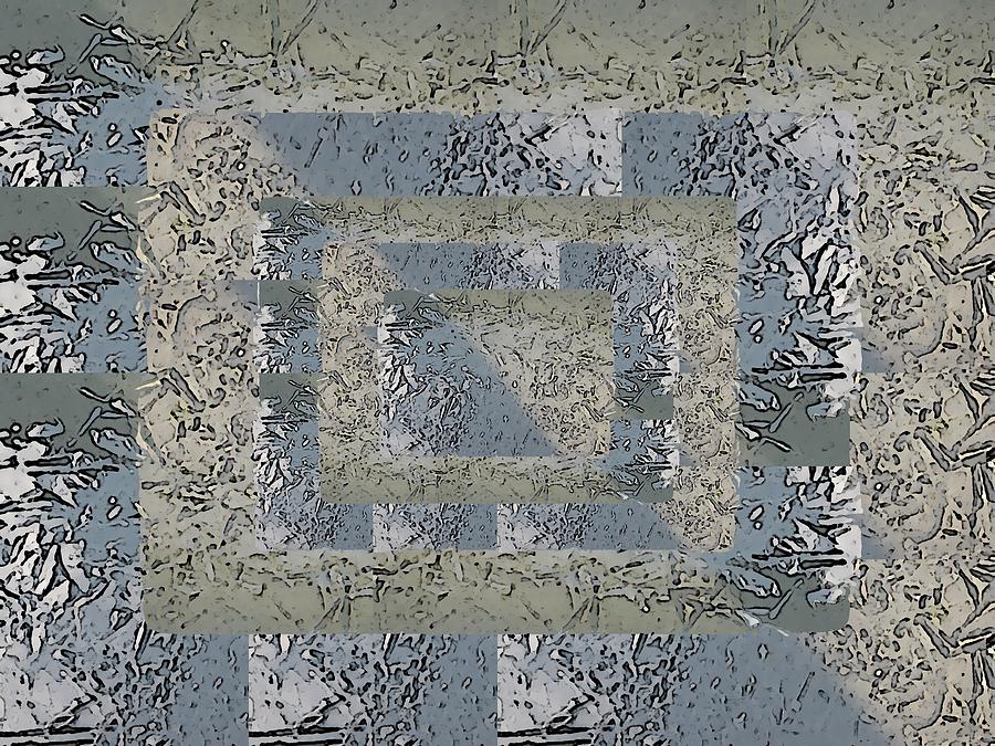 Abstract Digital Art - Go With The Floe 3 by Tim Allen