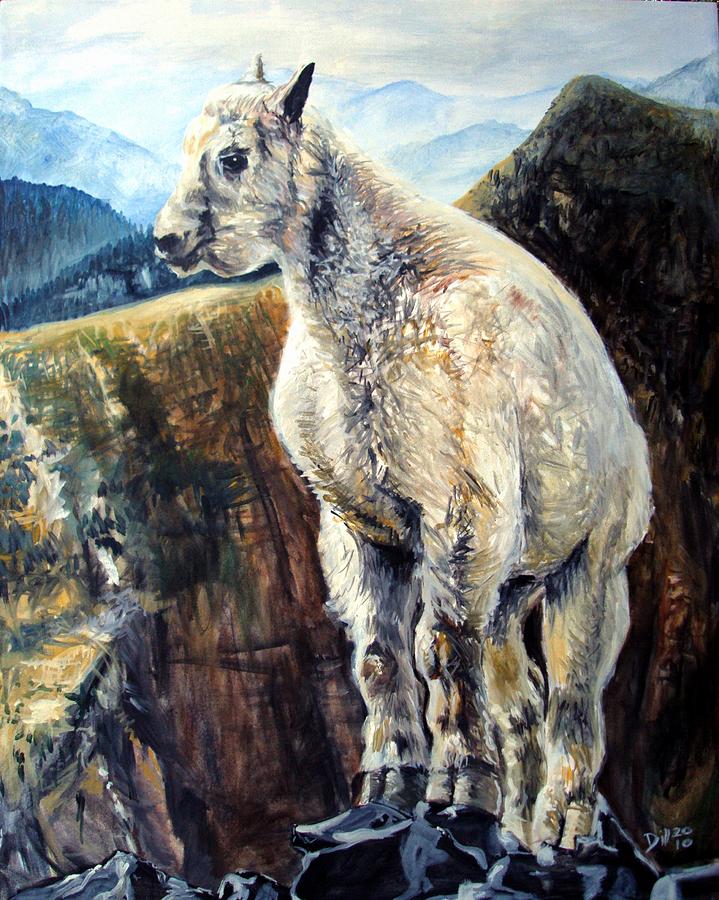 Goat Painting by Rust Dill Goat Painting by Rust Dill