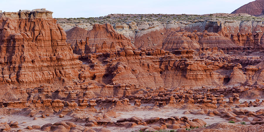 Goblin Valley Triptych Center Photograph by Gregory Scott