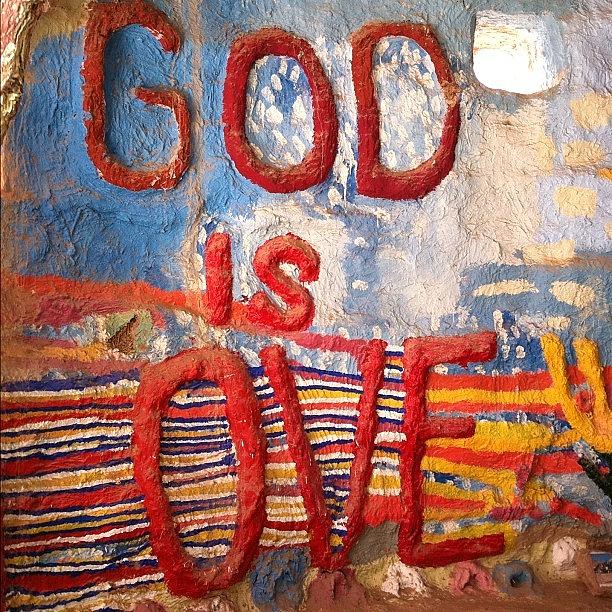 North Photograph - god Is Love #koa #north #glamis by Tyler Rice