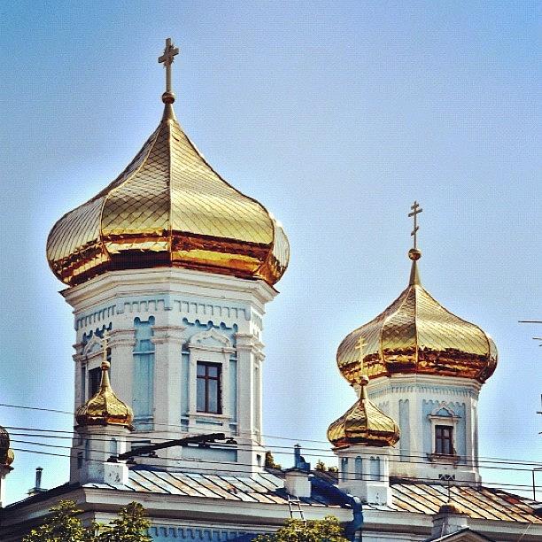 Church Photograph - Gods Glitter. #church #chisinau by Richard Randall Church Photograph - Gods Glitter. #church #chisinau by Richard Randall