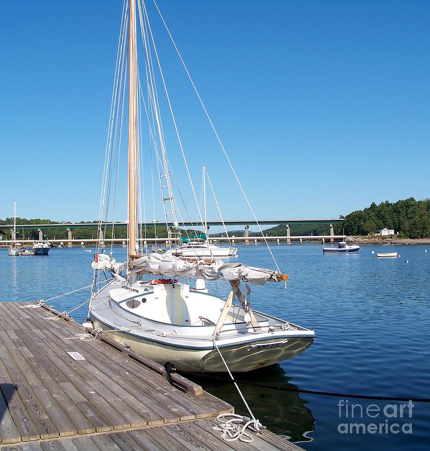 Going sailing Photograph by Ursula Lawrence - Pixels