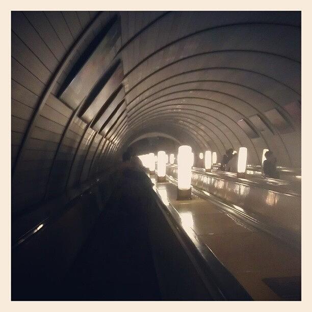 City Photograph - Going To The Metropolitain. (: #metro by Orange Fox