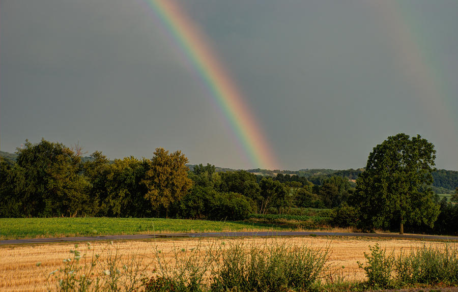 Gold At The End Of The Rainbow Photograph by Janice Adomeit