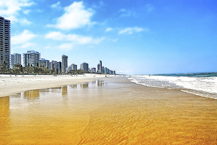 Gold coast sand Photograph by Kevin Isabeth - Fine Art America