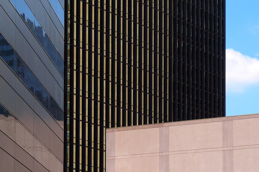 Gold Glass Building Photograph by Ross Odom Fine Art America