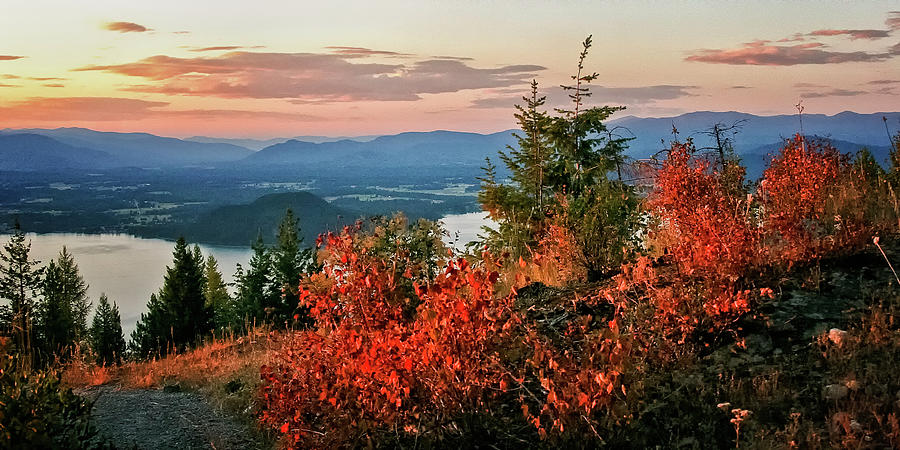 Fall Photograph - Gold Hill Sunset by Albert Seger