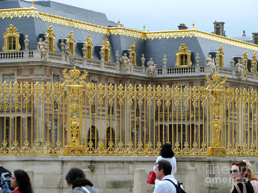 Gold of Versailles Photograph by Erik Falkensteen